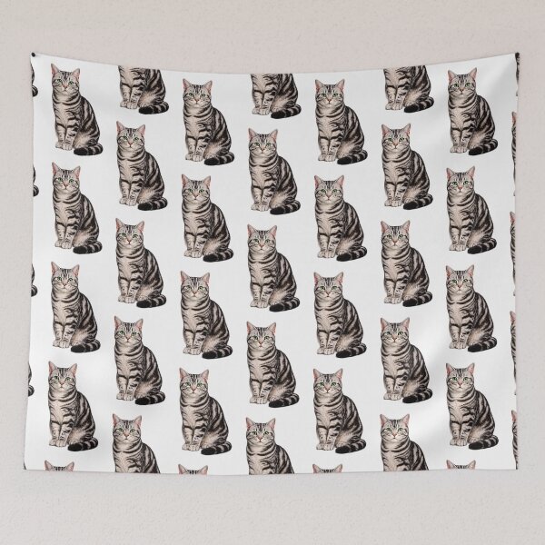 Item preview, American Shorthair Cat designed and sold by BackgroundND.