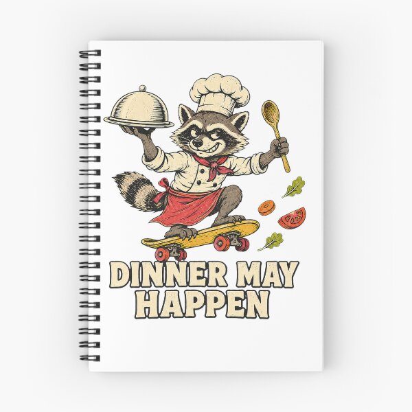 Item preview, Dinner May Happen Raccoon Chef designed and sold by Sandydesign.