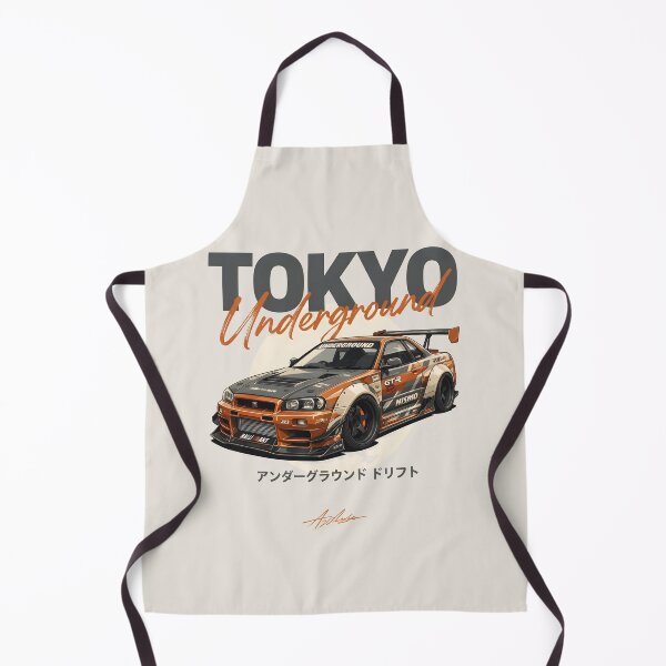 Item preview, Tokyo Underground JDM Streetwear Graphic | Japanese Drift Car Vintage Racing Aesthetic T-Shirt & Sticker designed and sold by limos.