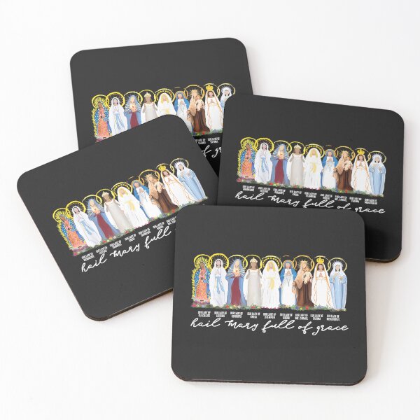 Item preview, Hail Mary Full of Grace, Marian Apparitions, Bible Verse designed and sold by CriseldaBruning.
