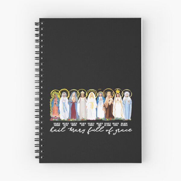 Item preview, Hail Mary Full of Grace, Marian Apparitions, Bible Verse designed and sold by CriseldaBruning.