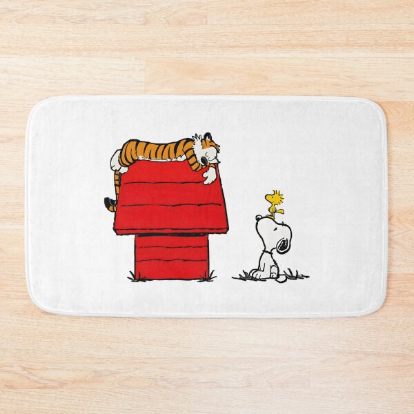 Item preview,  Snoopy and Woodstock vs Hobbes Funny Doghouse designed and sold by artizallart.