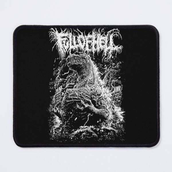 Item preview, Kaiju Destroying City High Contrast Poster designed and sold by FKL08.