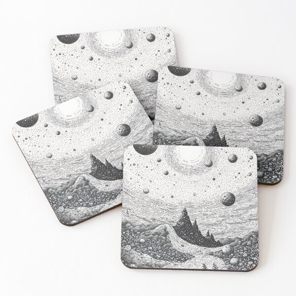 Item preview, Mystical cosmic view of unknown worlds designed and sold by Mianku | Für das Leben.
