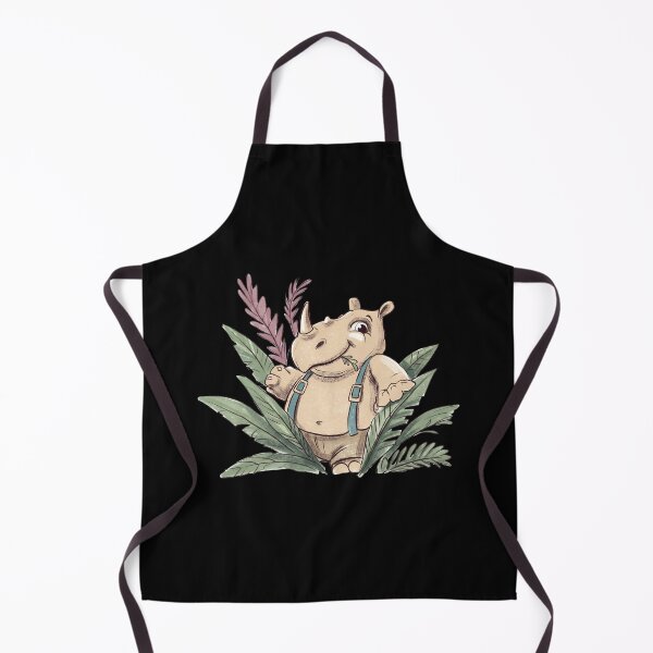 Item preview, Cute Rhino in Suspenders designed and sold by PhynerDesigns.