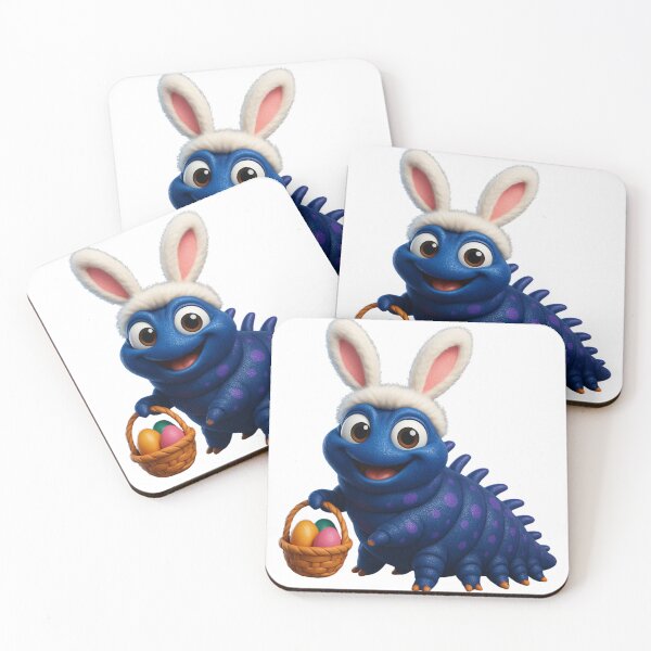 Item preview, Easter Velvet Worm designed and sold by Sillytoe.