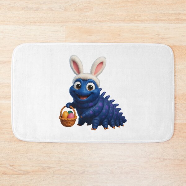 Item preview, Easter Velvet Worm designed and sold by Sillytoe.