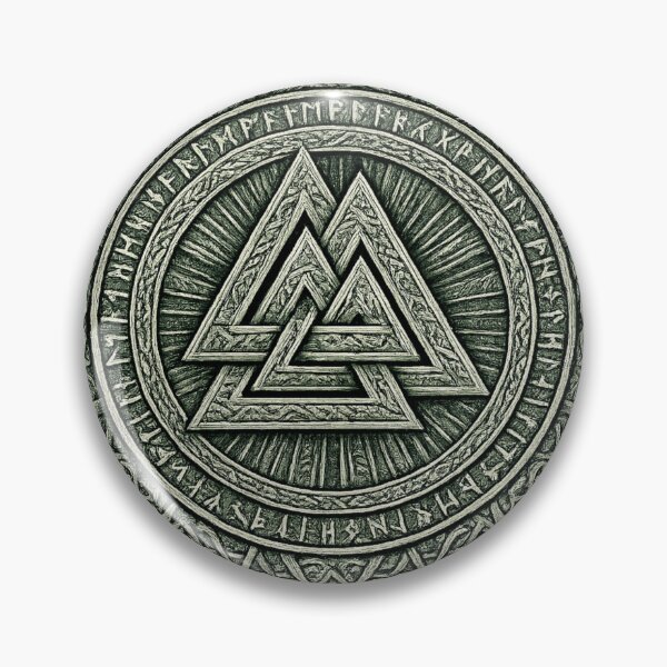 Item preview, Valknut Norse Warrior Sigil designed and sold by Vexorask.