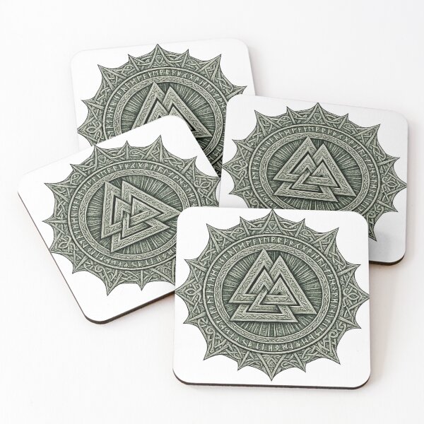 Item preview, Valknut Norse Warrior Sigil designed and sold by Vexorask.