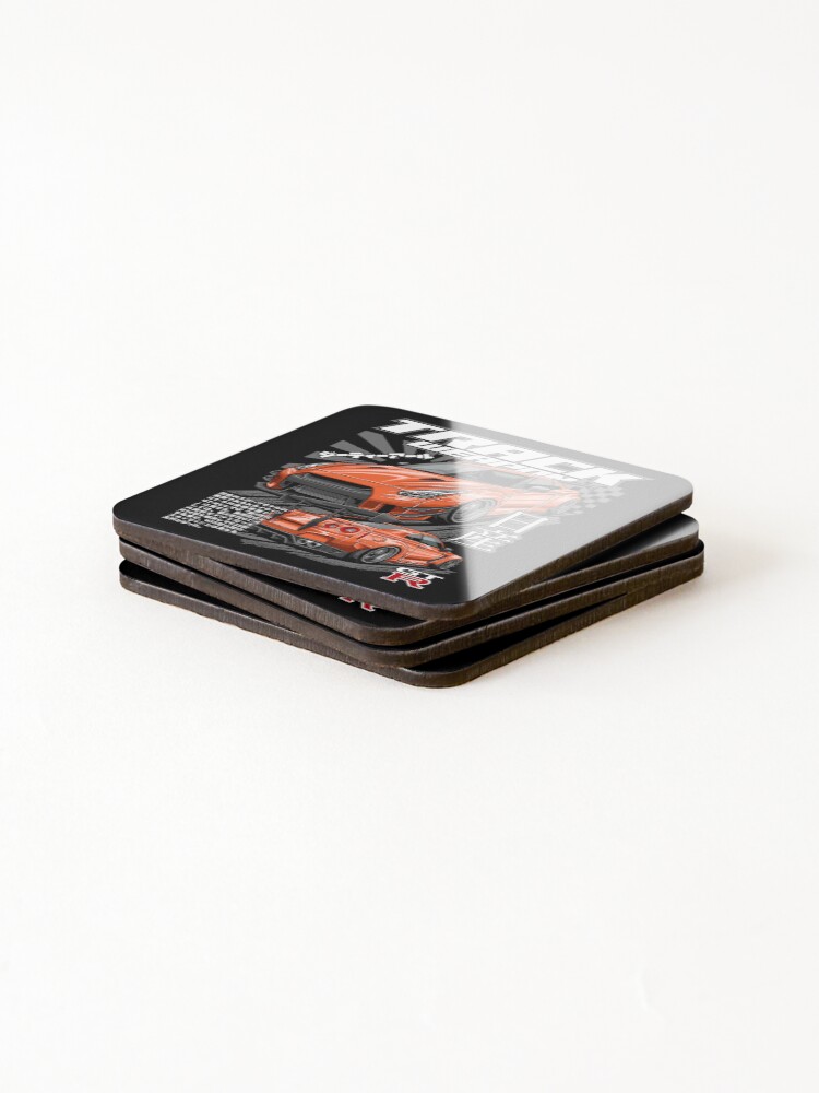 Thumbnail 4 of 5, Coasters (Set of 4), GT-R R35 designed and sold by idrdesign.