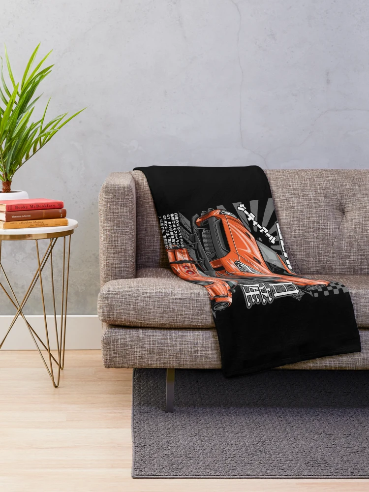 Thumbnail 2 of 6, Throw Blanket, GT-R R35 designed and sold by idrdesign.