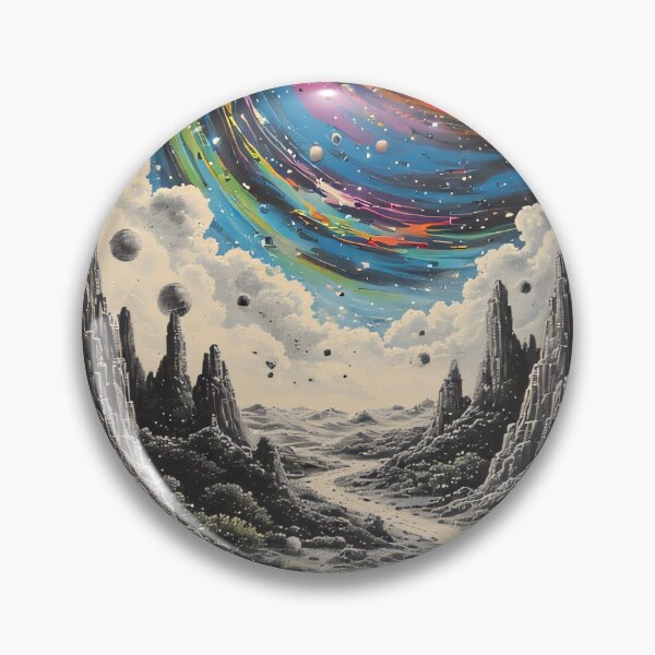Item preview, A cosmic journey through a strange valley designed and sold by Mianku | Für das Leben.