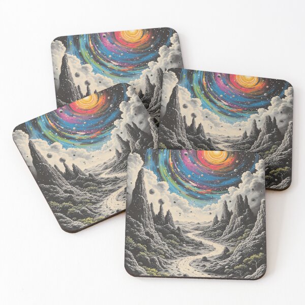 Item preview, A cosmic journey through a strange valley designed and sold by Mianku | Für das Leben.