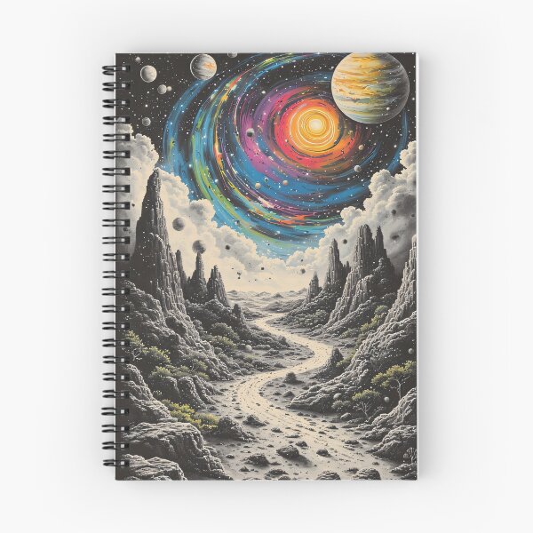 Item preview, A cosmic journey through a strange valley designed and sold by Mianku | Für das Leben.