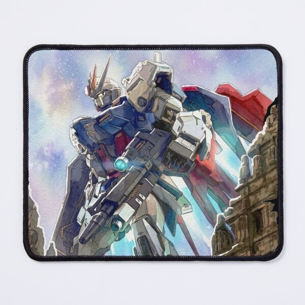 Item preview, watercolour gundam art GAT-X105 Aile Strike kira yamato designed and sold by sabartgunpla.