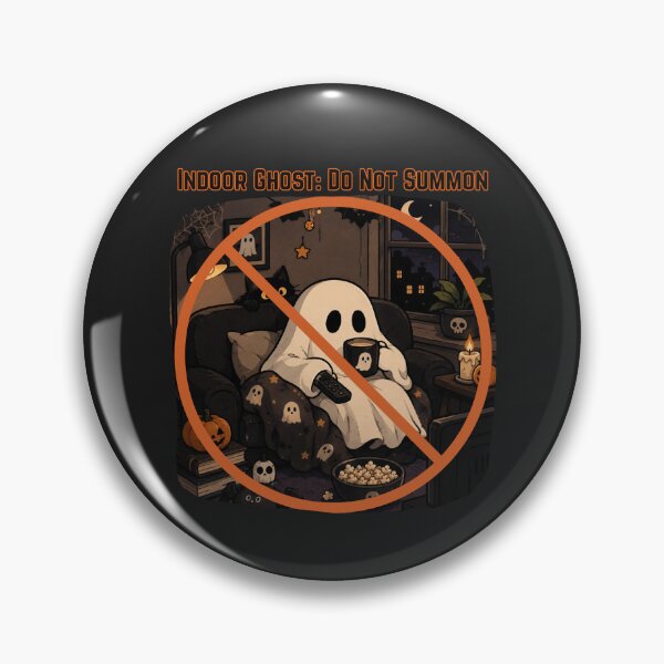 Item preview, Indoor Ghost Do Not Summon Funny Introvert designed and sold by NESTORY-Studio.