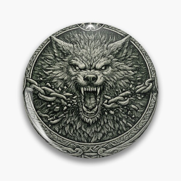 Item preview, Fenrir the Great Wolf Norse Mythology  designed and sold by Vexorask.
