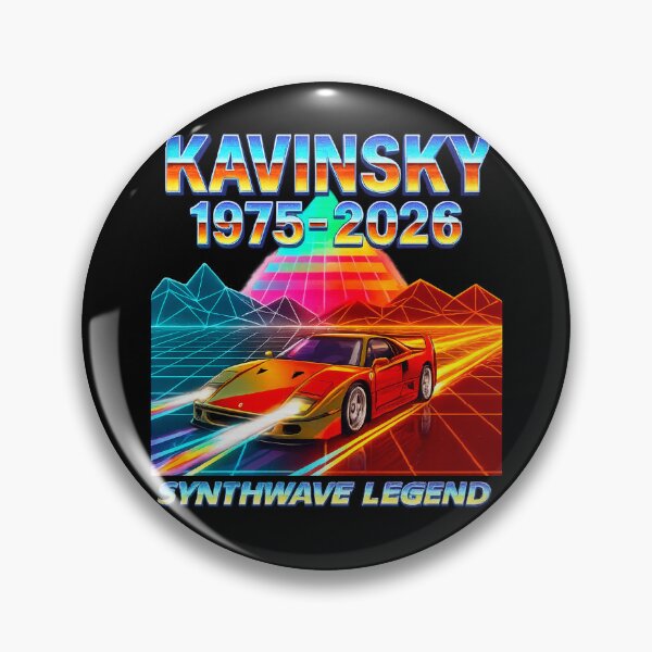 Item preview, Kavinsky-(1975-2026) designed and sold by ascribbler19.