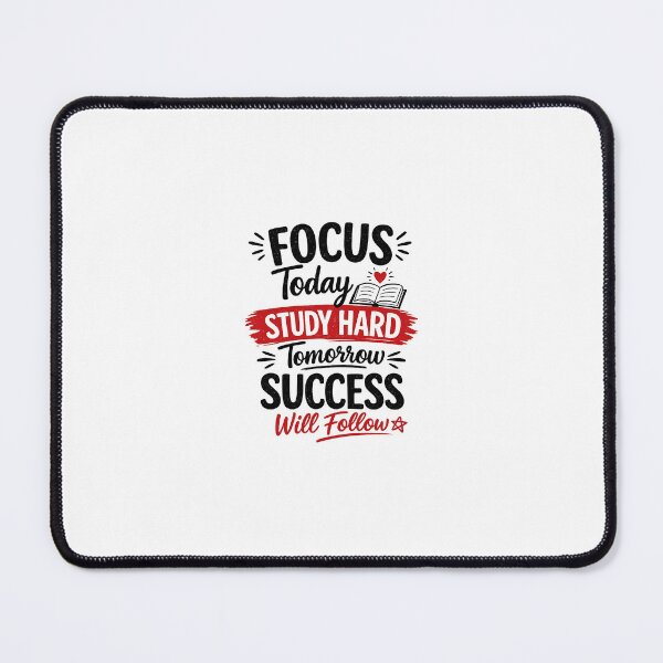 Item preview, Study Hard Today, Success Will Follow | Motivational Study Quote PNG | Transparent Background | Student Sticker Design designed and sold by Ishratparween11.