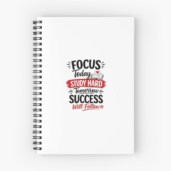 Item preview, Study Hard Today, Success Will Follow | Motivational Study Quote PNG | Transparent Background | Student Sticker Design designed and sold by Ishratparween11.