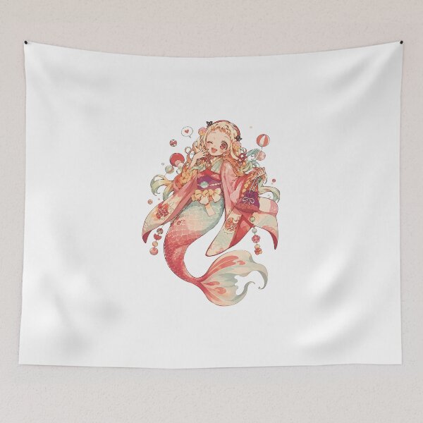 Item preview, yashiro nene mermaid designed and sold by oganespegenh.