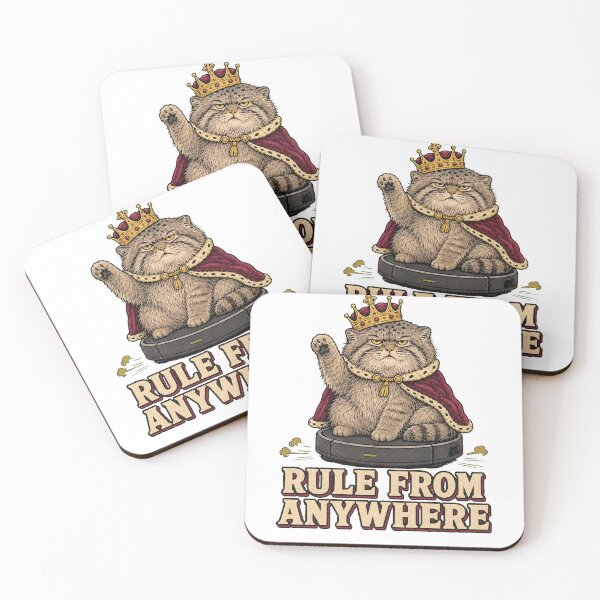 Item preview, Rule From Anywhere Royal Cat designed and sold by Sandydesign.