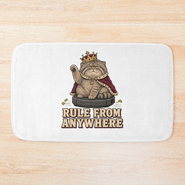 Item preview, Rule From Anywhere Royal Cat designed and sold by Sandydesign.