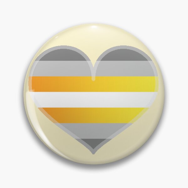 Item preview, DemiMaverique Gradient Pride Heart [Yellow Edition] designed and sold by Roxzania.