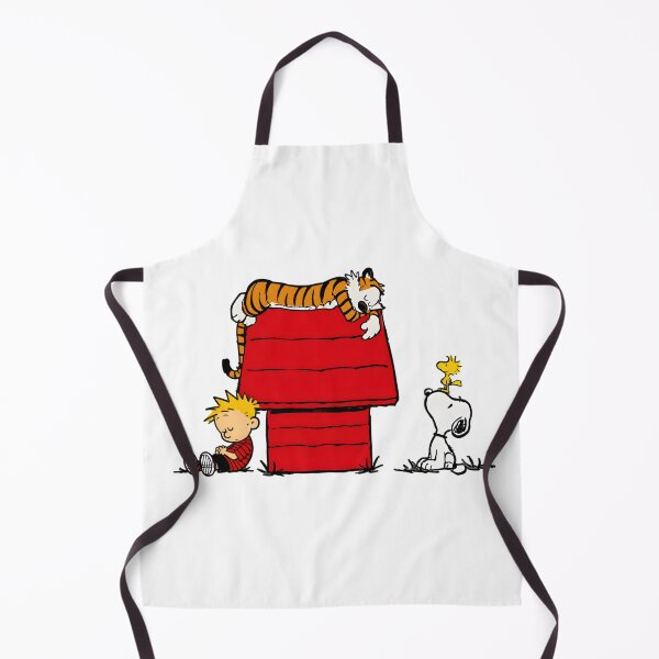 Item preview, Snoopy and Woodstock vs Calvin và Hobbes Funny Doghouse Art designed and sold by artizallart.