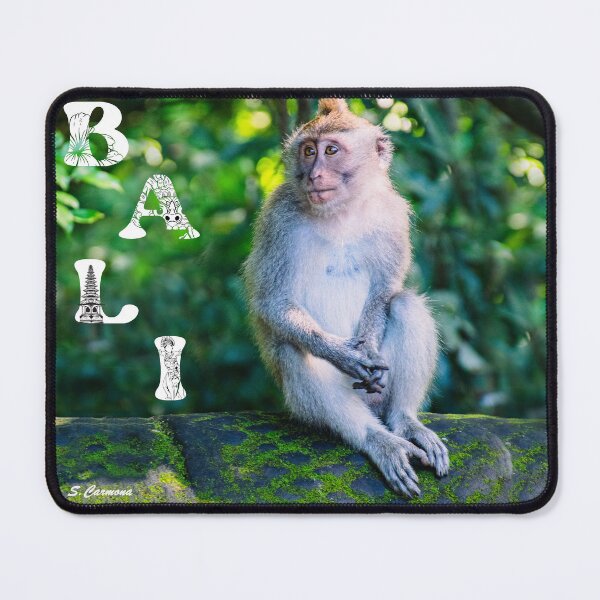 Item preview, Thoughtful Monkey Portrait Jungle Nature Wildlife Photography (Travale Colection) designed and sold by AuraInkSC.