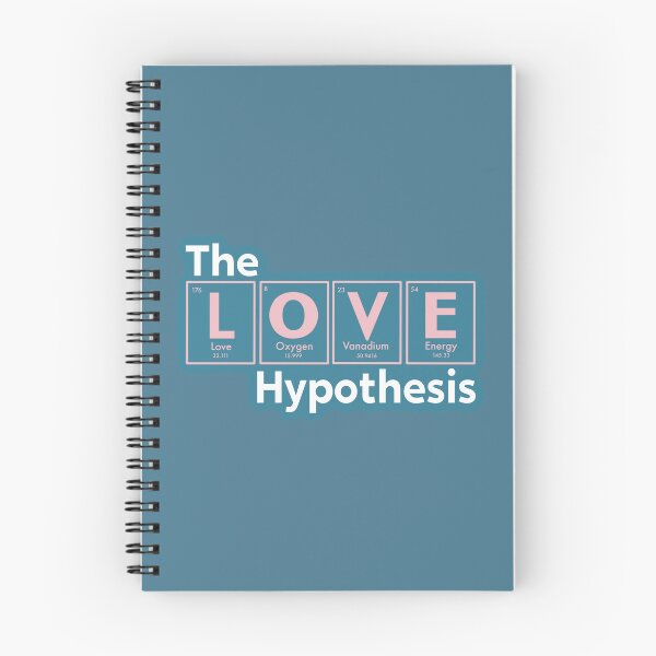 Item preview, "The Love Hypothesis" (Blue Background) designed and sold by jamierachelz.