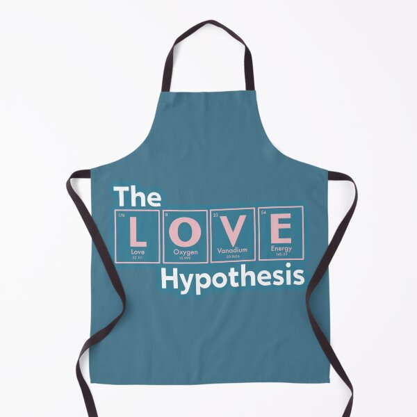 Item preview, "The Love Hypothesis" (Blue Background) designed and sold by jamierachelz.