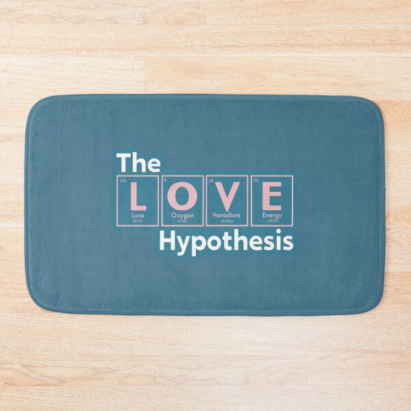 Item preview, "The Love Hypothesis" (Blue Background) designed and sold by jamierachelz.