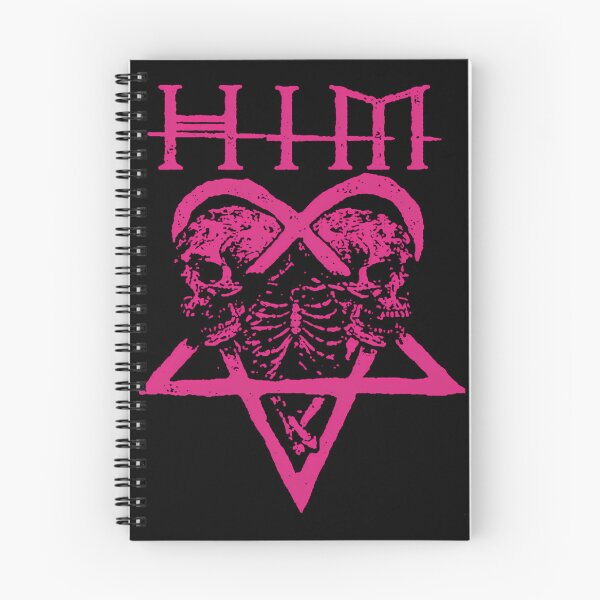 Item preview, Pink Skulls Heartagram Symbol designed and sold by BloodyUnicornIT.