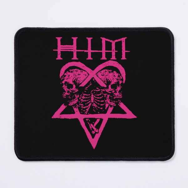 Item preview, Pink Skulls Heartagram Symbol designed and sold by BloodyUnicornIT.
