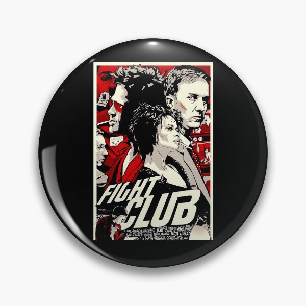 Item preview, Film Illustration Tyler Durden Marla Singer designed and sold by BloodyUnicornIT.
