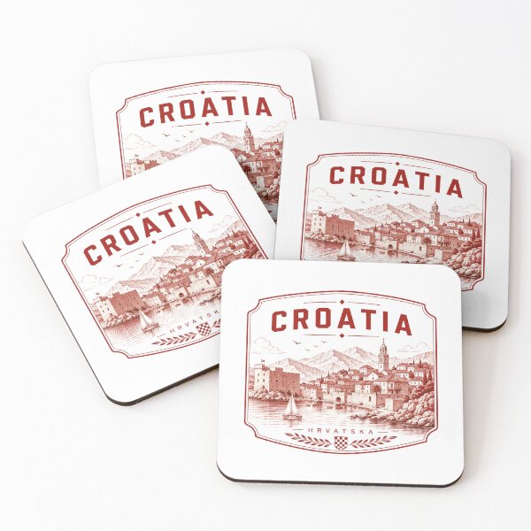 Item preview, Croatia Travel Art  designed and sold by PamLeeDesign.