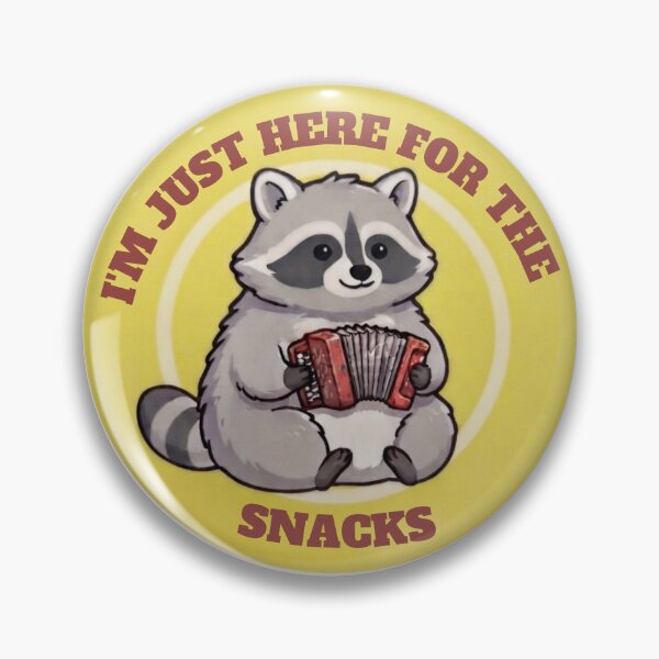 Item preview, Funny Raccoon Playing Accordion Cute Sticker designed and sold by ArtivoNest.