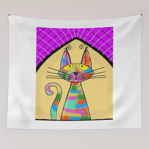 Item preview, Cute Cate Colorful designed and sold by MandyCatelyn.