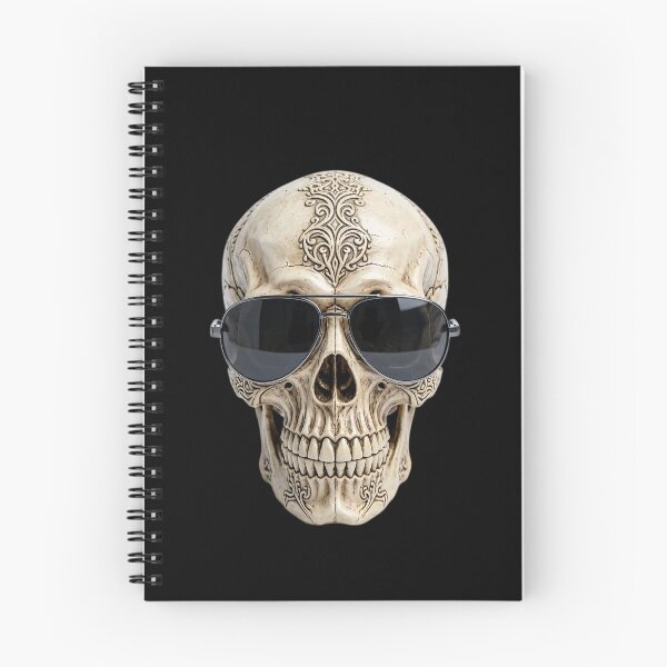 Item preview, Cool Skull with Sunglasses Gothic Skeleton Design designed and sold by SweetLilith.