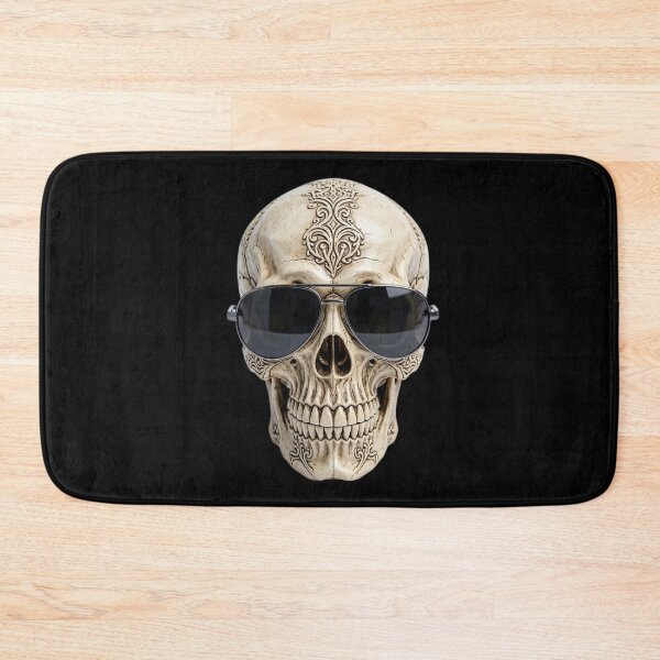 Item preview, Cool Skull with Sunglasses Gothic Skeleton Design designed and sold by SweetLilith.