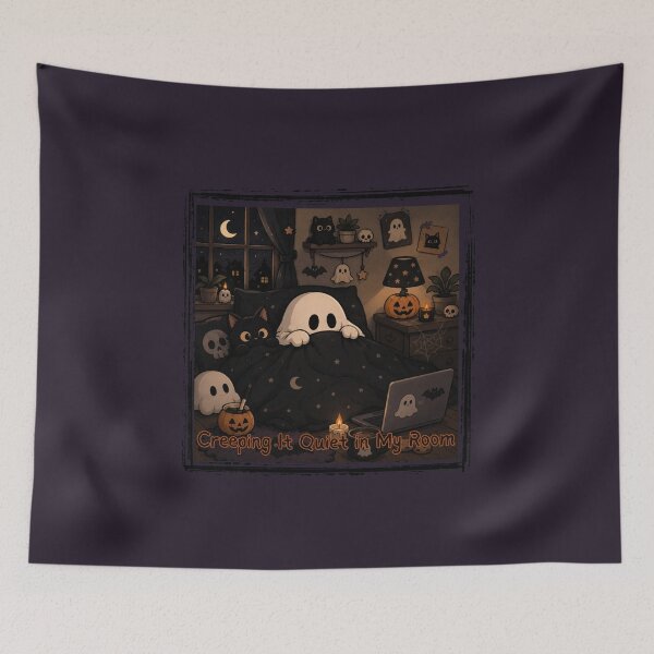 Item preview, Creeping It Quiet In My Room Cute Ghost designed and sold by NESTORY-Studio.
