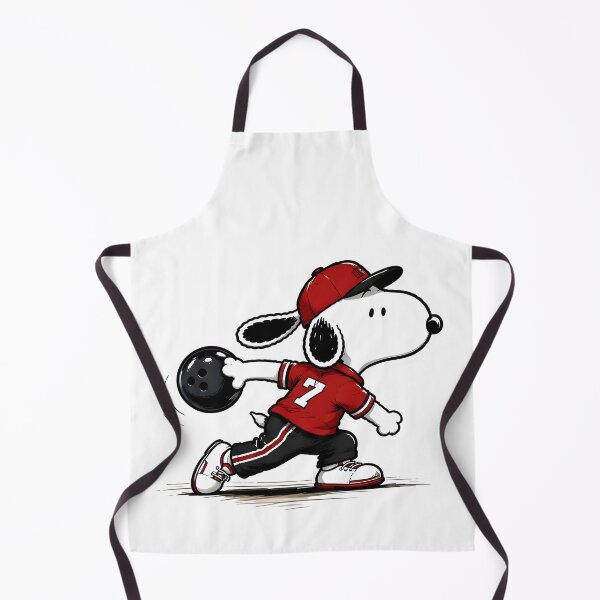 Item preview, Snoopy Perfect Bowling Throw | Beagle Sports Fan Art designed and sold by artizallart.