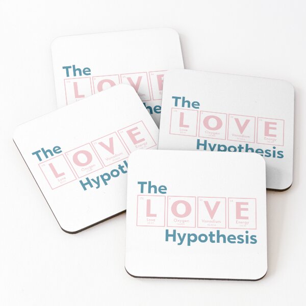 Item preview, "The Love Hypothesis" (White Background) designed and sold by jamierachelz.