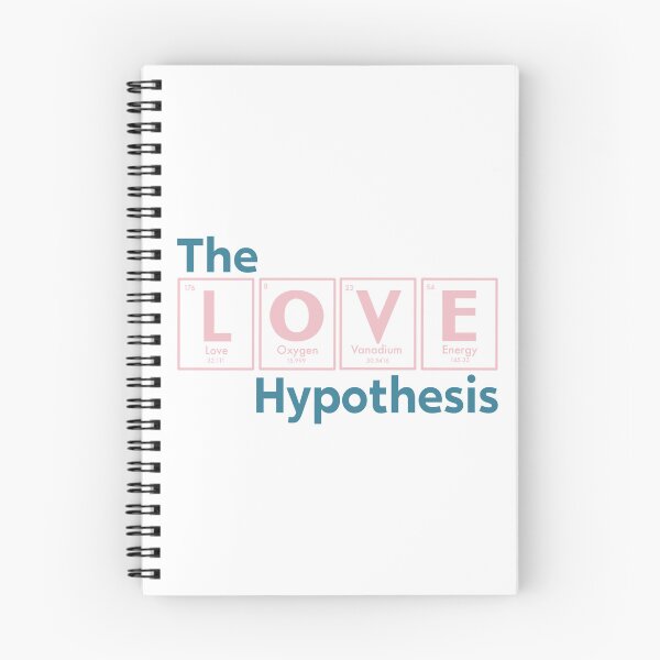 Item preview, "The Love Hypothesis" (White Background) designed and sold by jamierachelz.