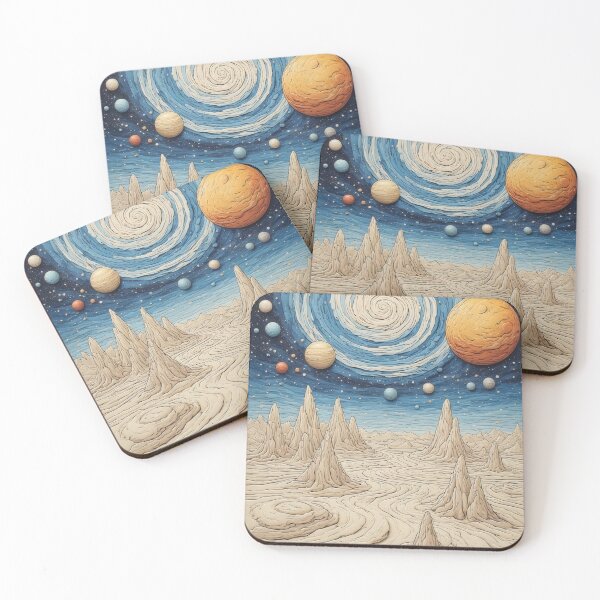 Item preview, A cosmic journey through a surreal, alien planet designed and sold by Mianku | Für das Leben.