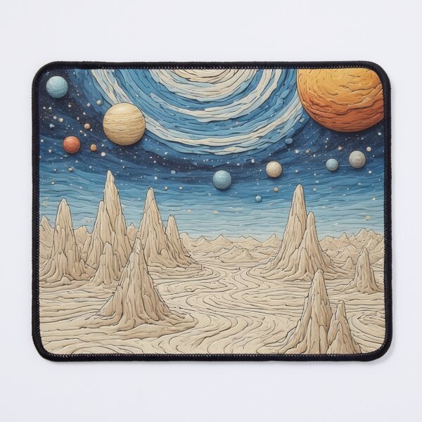 Item preview, A cosmic journey through a surreal, alien planet designed and sold by Mianku | Für das Leben.