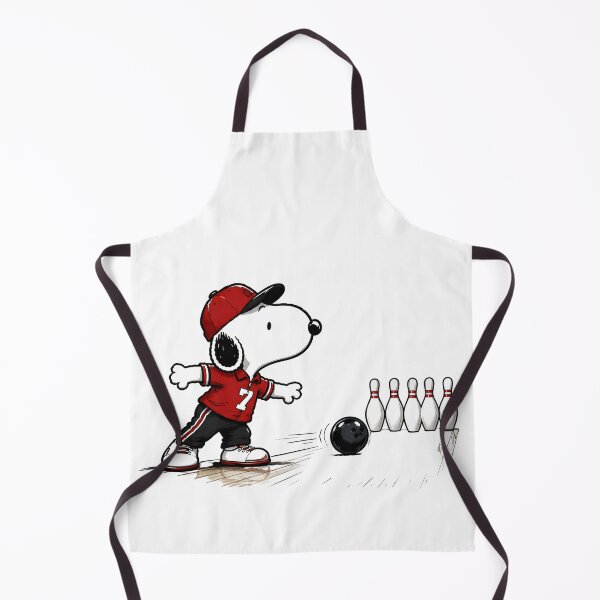 Item preview, Snoopy Rolling for a Strike | Cute Peanuts Fan Art designed and sold by artizallart.