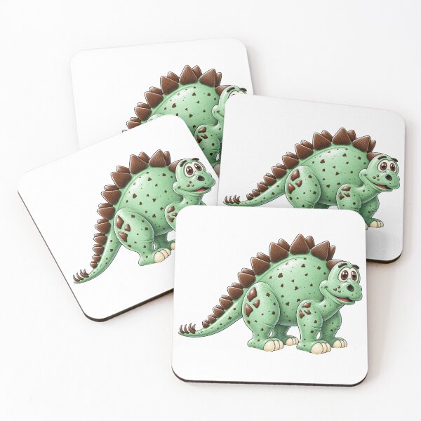 Artikelvorschau, Mint Chocolate Chip Stegosaurus Dinosaurier-Cartoon entworfen und verkauft von Scott Hayes.