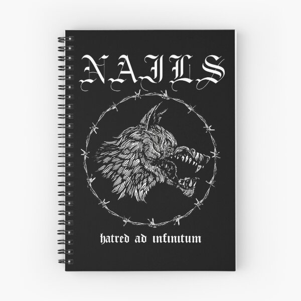 Item preview, Snarling Wolf Barbed Wire Ring Poster designed and sold by Droodles.